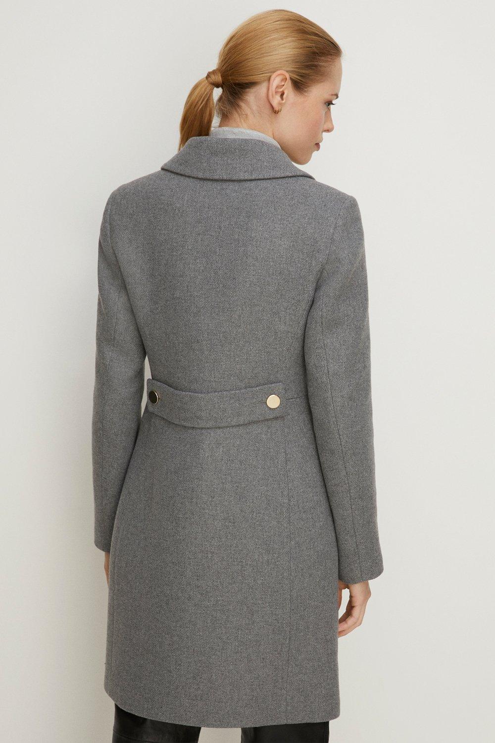 Oasis yarmouth hot sale coat grey