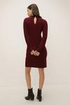 Oasis Collared Knitted Dress thumbnail 3