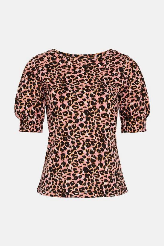 Oasis Animal Shirred Cuff T-shirt 5