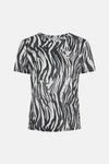Oasis The Wild Kind Zebra Print T Shirt thumbnail 5