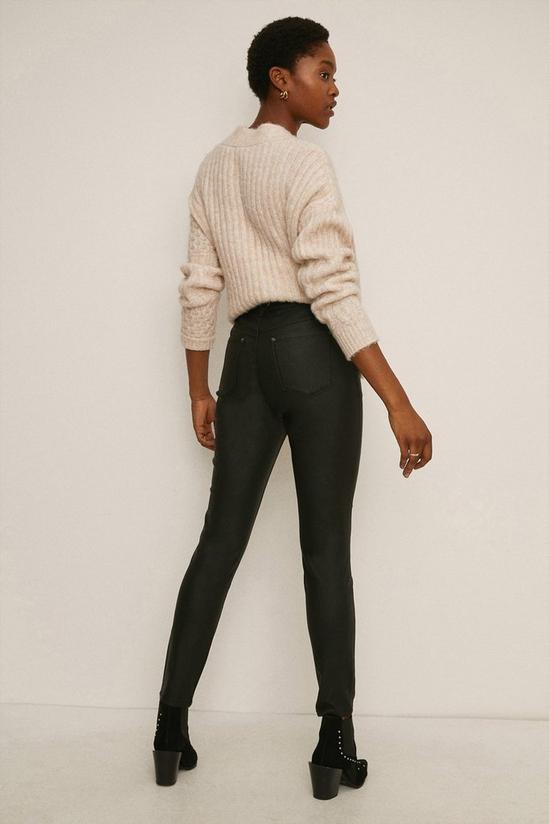 Oasis Petite Lily Coated Skinny Jean 3