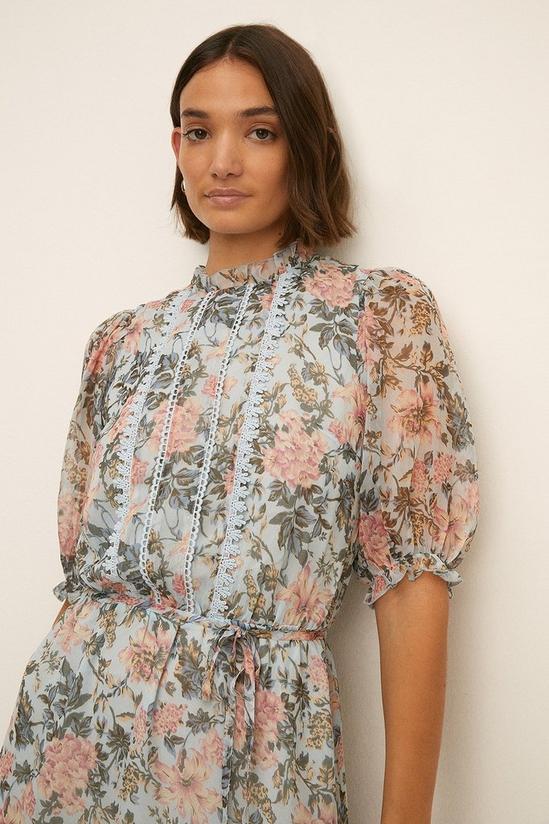 Oasis Floral Print Tiered Dress 4