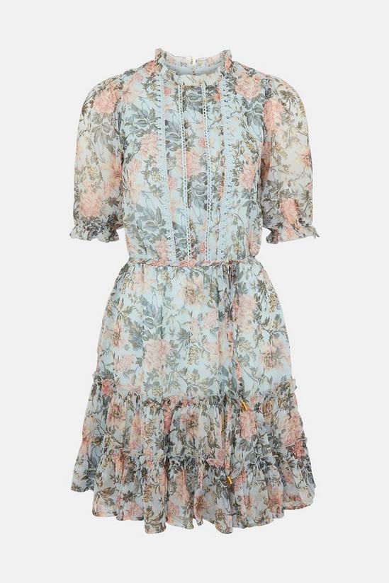 Oasis Floral Print Tiered Dress 5