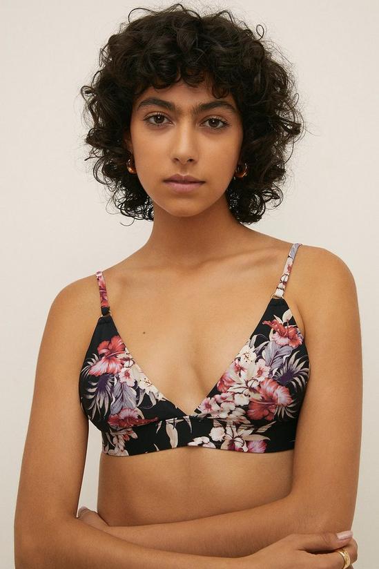 Oasis Floral Print Bikini Top 2