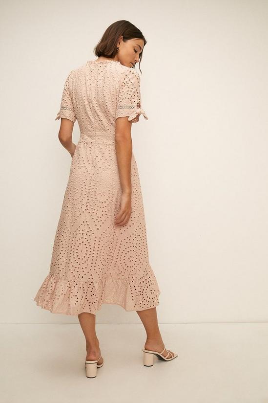 Oasis Broderie Wrap Dress 3