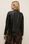 Oasis Ponte Sleeve Leather Jacket thumbnail 3