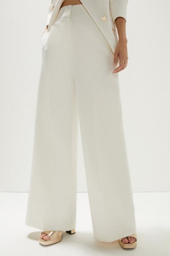 Oasis Premium Tailored Wide Leg Trousers 2