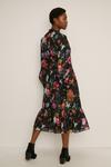 Oasis Floral Belted Midi Dress thumbnail 3
