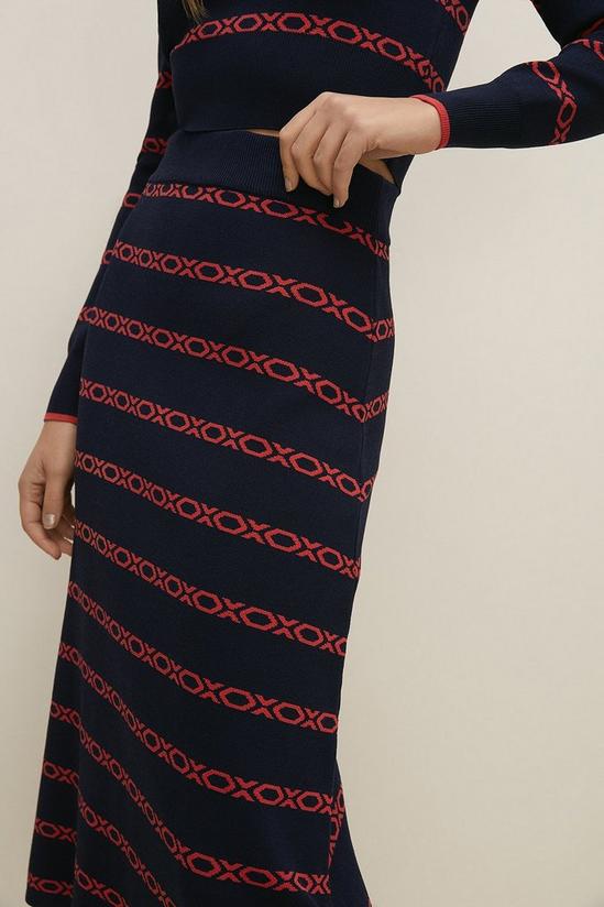 Oasis Stripe Pattern Skirt Co-ord 2
