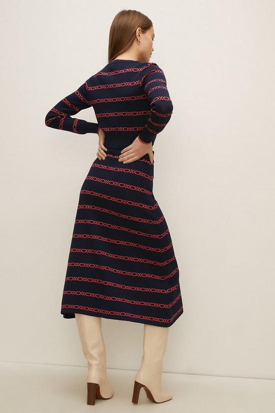 Oasis Stripe Pattern Skirt Co-ord 3