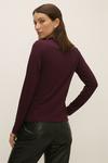 Oasis Jersey Funnel Neck Long Sleeve Top thumbnail 3
