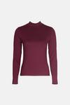 Oasis Jersey Funnel Neck Long Sleeve Top thumbnail 4