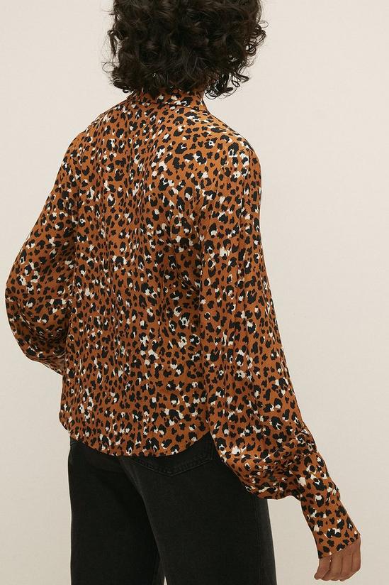 Oasis Frankie Leopard Print Shirt 3