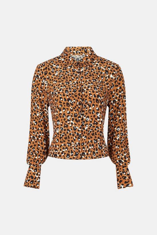 Oasis Frankie Leopard Print Shirt 4