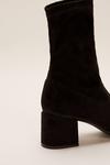 Oasis Block Heeled Pull On High Ankle Sock Boot thumbnail 3