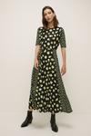 Oasis Slinky Jersey Patched Floral Midi Dress thumbnail 1