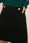 Oasis Rivet Detail Ponte Mini Skirt thumbnail 2