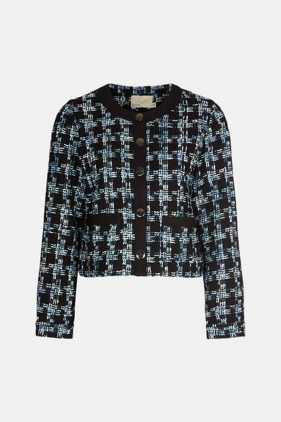 Oasis Premium Wool Mix Tweed Cropped Jacket 4