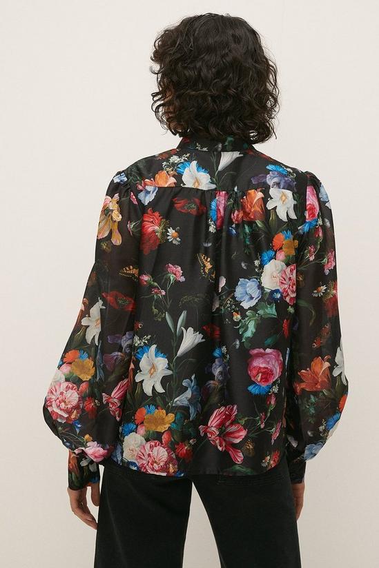 Oasis Floral Button Front Shirt 3
