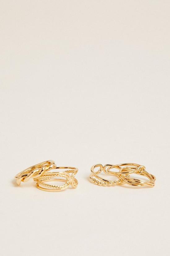 Oasis 5 Pack Twisted Ring Pack 2