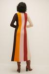 Oasis Funnel Stripe Midi Dress thumbnail 3