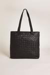 Oasis Leather Woven Large Tote Bag thumbnail 1