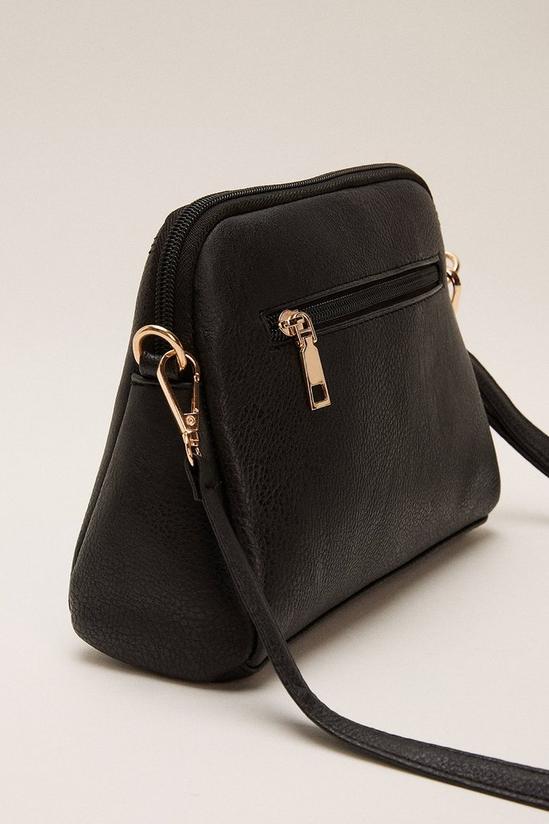 Oasis Stitch Detail Cross Body Bag 3