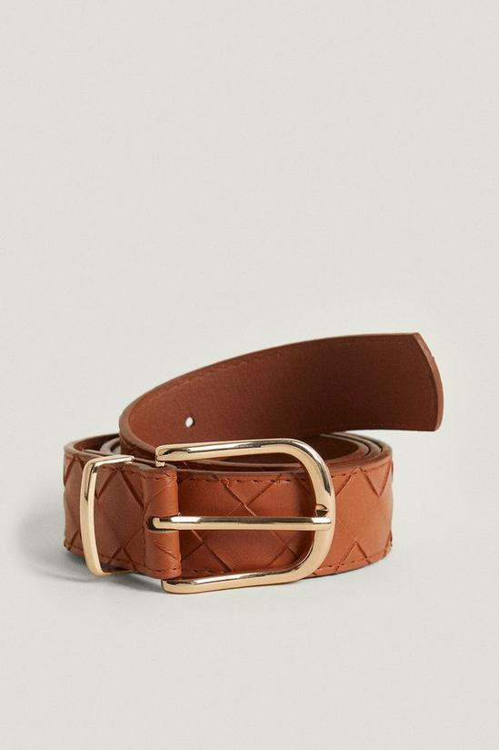 Oasis Laura Whitmore Two Tone Woven Belt 1