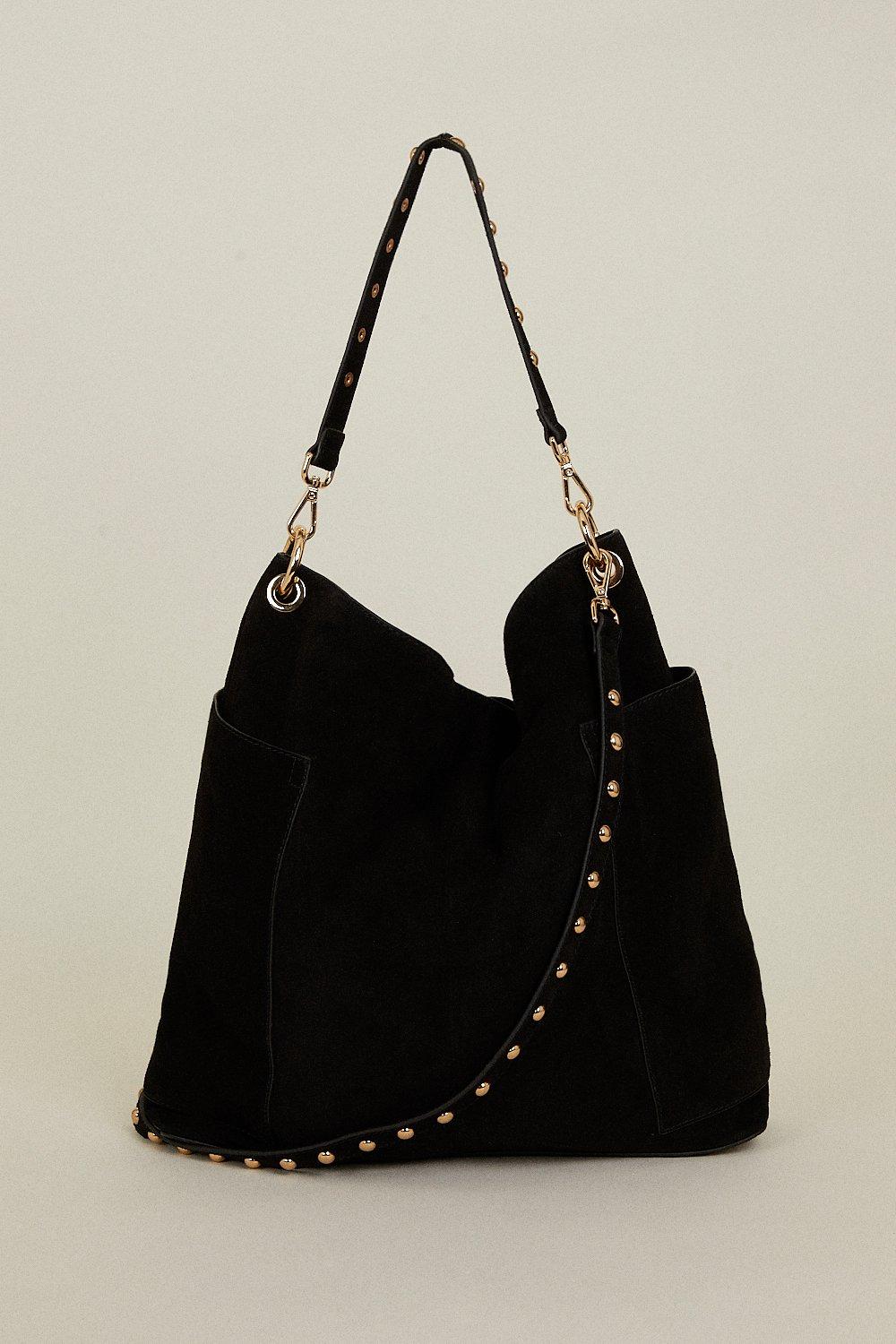 River island chain side slouch online bag