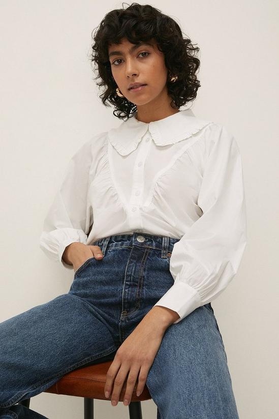 Oasis Collared White Shirt 1