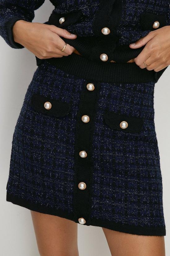 Oasis Tweed Stitch Skirt 2