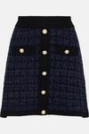 Oasis Tweed Stitch Skirt thumbnail 4