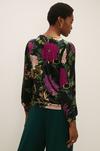 Oasis RHS Velvet Floral Print Sweatshirt thumbnail 4