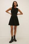 Oasis Premium Ponte Studded Trim Detail Dress thumbnail 1
