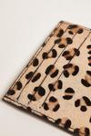 Oasis Leather Leopard Print Card Holder thumbnail 3