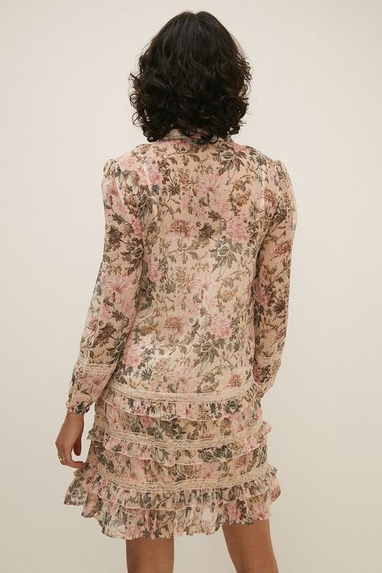 Oasis Floral Lace Detail Dress 3