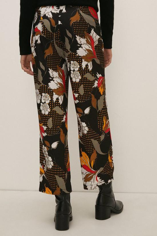 Oasis 70's Printed Coord Straight Leg Trouser 3