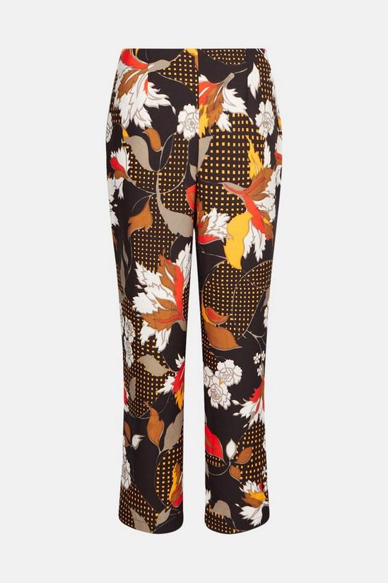 Oasis 70's Printed Coord Straight Leg Trouser 4