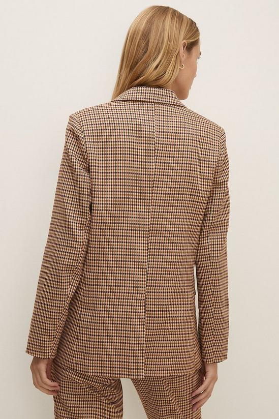 Oasis Single Breasted Check Blazer 3