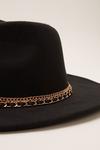 Oasis Double Chain Trimmed Fedora thumbnail 2