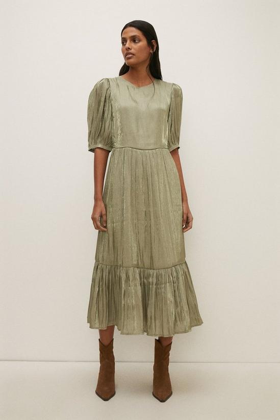 Oasis Rachel Stevens Shimmer High Shine Dress 2