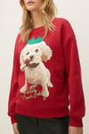Oasis Feliz Navidog Christmas Dog Sweatshirt thumbnail 2