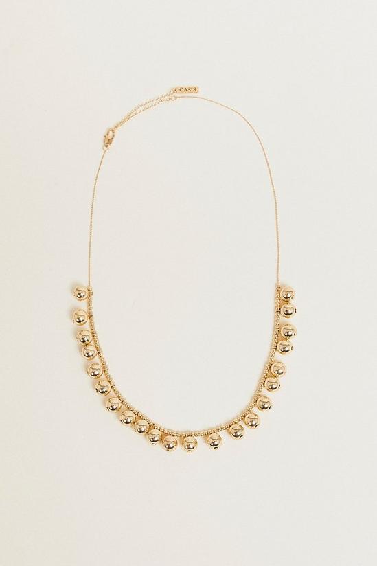 Oasis Statement Bead Detail Necklace 1