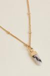 Oasis Stone Charm Detail Necklace thumbnail 2