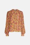 Oasis Bloom Printed Covered Button Shirt thumbnail 4