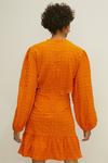 Oasis Lace Trim Cut Out Textured Skater Dress thumbnail 3