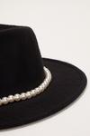 Oasis Pearl Trimmed Fedora thumbnail 2