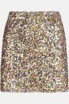 Oasis Sequin Mini Skirt thumbnail 4