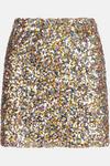 Oasis Petite Sequin Mini Skirt thumbnail 4