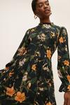 Oasis RHS Magnolia Printed Embroidered Maxi Dress thumbnail 2